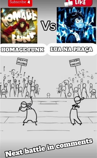 LUA NA PRAÇA VS HOMAGE FUNK FUNK BATTLE