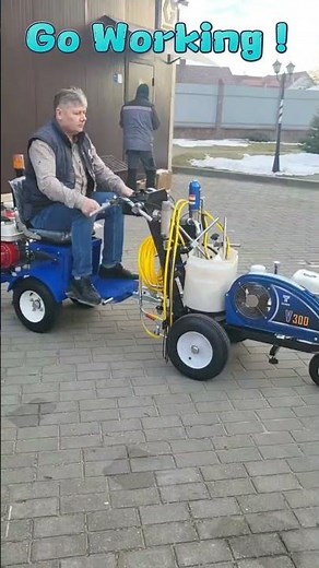 V300 Striping Machine Best Quality Line Striping Machine