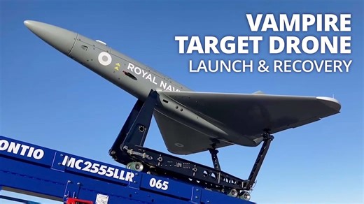 VAMPIRE target drone deployment at Predannack Airfield