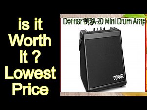 Donner DDA-20 Mini Drum Amp Features - Important Information