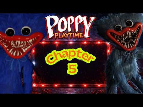 1/2 Poppy Playtime Chapter 5 LIVE | High FPS Horror Gameplay | Review
