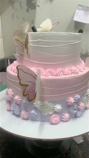 Part-2 Butterfly cake making 2 tair