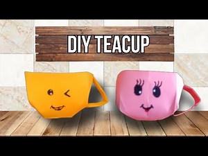 How to Make Paper Teacup | DIY Teacup [Step by Step]