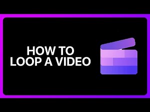 How To Loop A Video In Clipchamp Tutorial
