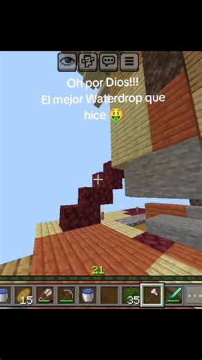 hoy en el día 25 de diciembre he logrado la hazaña más increíble de todo el mundo en Minecraft señores ,el mejor water drop de mi vida 🤑, Matidelamatrix,memes,🤑🤑, entretenimiento.#matidelamatrix #entretenimiento #minecraft#videodivertido_gracioso_jajajajvideo #waterdrop