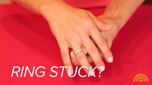 WATCH: The easiest way to remove a stuck ring. See how! http://on.today.com/2952l7I | Today Show