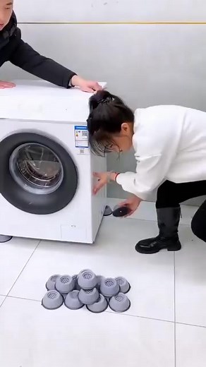  Anti Vibration Washing Machine Support . ✅ Shock absorption ✅ Noise reduction ✅ Non-slip ✅ Easy-clean | Leslie Powers | Facebook