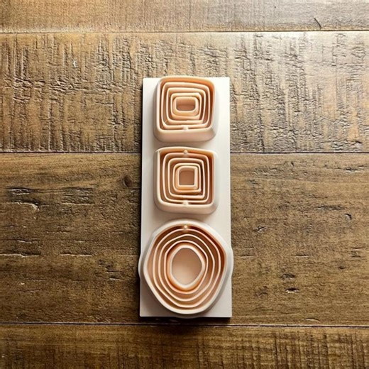 Abstract Polymer Clay Cutter Set | Sharp Cutting Edge - Etsy