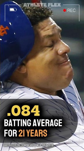 .084 Batting Average for 21 Years ⚾