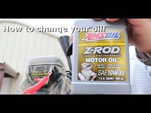 How to change your oil in your Prodigy!