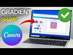 How to Create a Gradient Shape in Canva (Simple Guide)