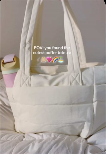 Amazon Shopping Haul: Cute Puffer Tote Finds