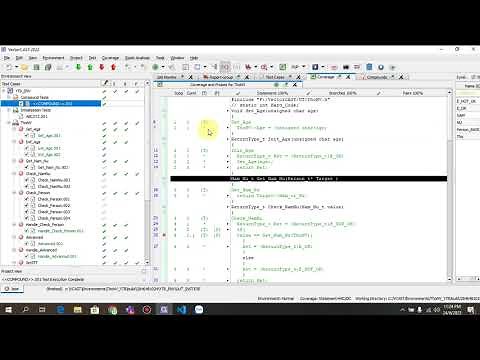 06 User code, Initialization test, Compound test in VCAST [ Vector CAST ]