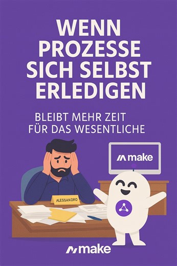 Dein Postfach platzt? Mit Make und KI sortierst Du E-Mails, leitest Anliegen automatisch weiter und verschickst Dokumente ganz ohne Mehraufwand. Professional Works wird befüllt, Outlook aktualisiert, Newsletter geordnet – und täglich bekommst Du eine Übersicht aller Beitragserhöhungen. So bleibt mehr Zeit für Beratung statt Bürokratie. Lust auf eine Demo? Schreib „Make“ in die Kommentare oder sende uns eine Nachricht. #Make #Automation #KI #Versicherungen #Versicherungsmakler #Prozessoptimierung
