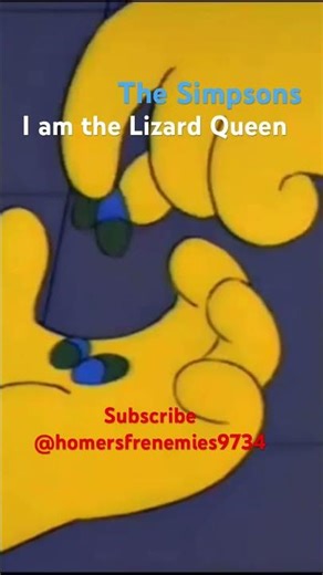 The Simpsons “I am the Lizard Queen”