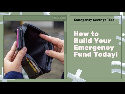 How to Build an Emergency Fund – Step by Step