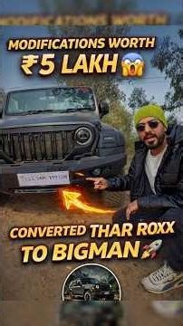 Thar Roxx Modification | Finally revealing all the mods that turned my Thar Roxx into BIGMAN 😎🔥