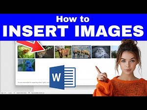 How to INSERT IMAGES Into a WORD Document (Best & Easiest Methods!)