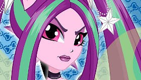 Aria Blaze Rainbow Rocks Dress Up