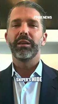 Donald Trump Jr. REVEALS his thoughts on Kirk murder case evidence #foxnews #news #shorts