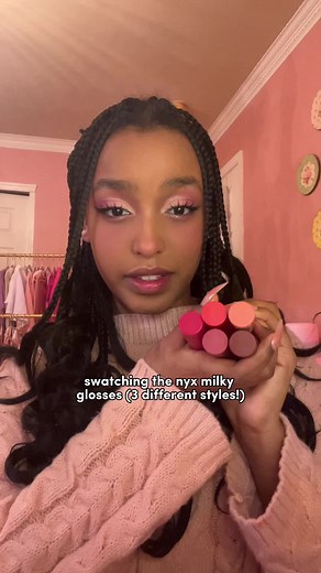 wanted to show how beautiful it looks in other lip styles! 💗💗 #makeup #lipgloss