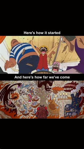 one piece anime journey ✨#luffy #dontunderreview #100kvews #watchthisreel