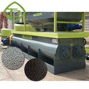 [Hot Item] NPK Organic Fertilizer Powder Blending Machine Blender Double Shafts Mixer Machine