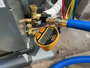 This CPS VG 200 Micron gauge has been a staple for me! Amazon link in my linktree. #hvac #hvaclife #airconditioning #hvactechnician #hvacservice #hvactech #heating #plumbing #hvacr #hvacinstall #hvacrepair #cooling #ac #heatingandcooling #construction #hvactools #airconditioner #hvaclove #hvaccontractor #electrical #plumber #contractor #qualityhvac #maintenance #hvacmaintenance #acrepair #hvactips #tradesman