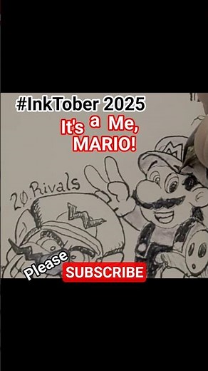 #Sketchbook Drawing Concepts: #InkTober 2025. Prompt 20. #Rivals