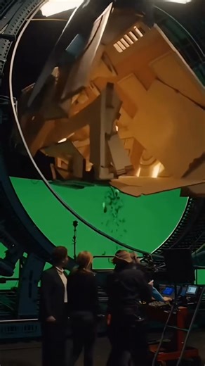 Maket Set Rotating Hallway in the Dream : Inception Behind the Scenes