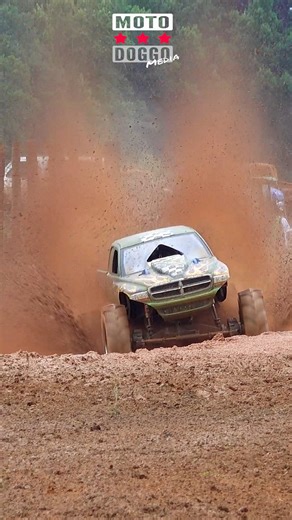 @motodoggo505 on Instagram: "Dodge Mud Truck on the Gas! #horsepower #mudbogging #mopar"