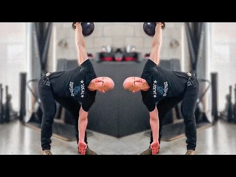 Kettlebell High Windmill (Bent Leg) Part 1 - standing Abs series
