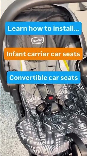 Installing car seats - Akron Children's video