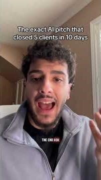 How I Closed 5 AI Clients in 10 Days: Stop Selling Features and Start Solving Pain Points. #shorts