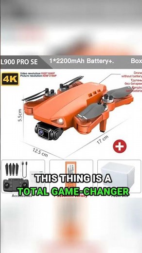 Next-Level Flight 🎥✨ | L900 Pro SE 4K GPS Drone with 5G WiFi FPV Camera 🚁🔥