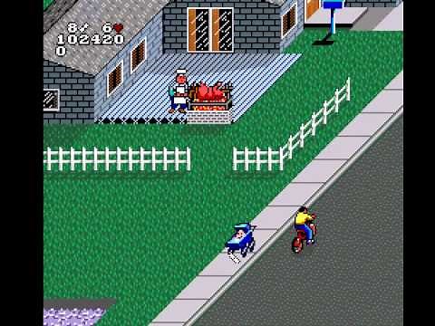 Paperboy 2 (SNES / Super Nintendo) - Highscore Run #2