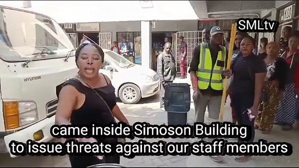 [ Watch Video ] "ONLY A CADRE CAN WALK INTO YOUR BUILDING AND THREATEN YOU IN YOUR OWN PLACE OF BUSINESS...REMINDS ME OF BA NPF,🤮" - SMLtv | Simon Mwewa Lane Television