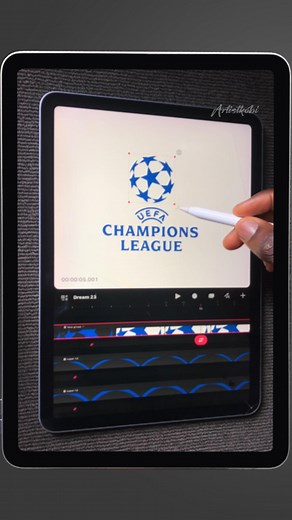 1.5K reactions · 40 shares | Logo animation for @championsleague finale Who do you think is winning tonight? @psg or @inter #procreate #art #procreatedreams #explore #drawing #ipad #artistkobi #tutorial #animation #timelapse #psg #inter #intermilan #championsleaguefinal #championsleague | Artistkobi | Facebook