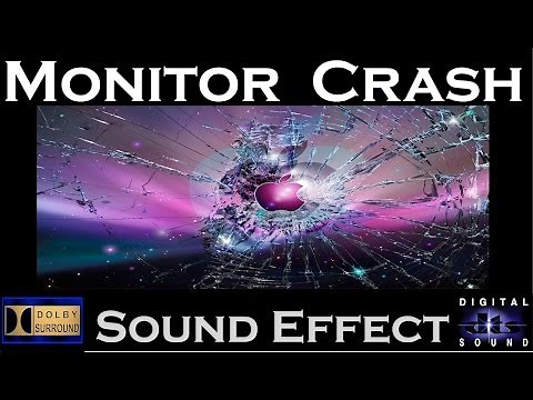 Computer Monitor Crash Sound Effect | Monitor Crash SFX | HD