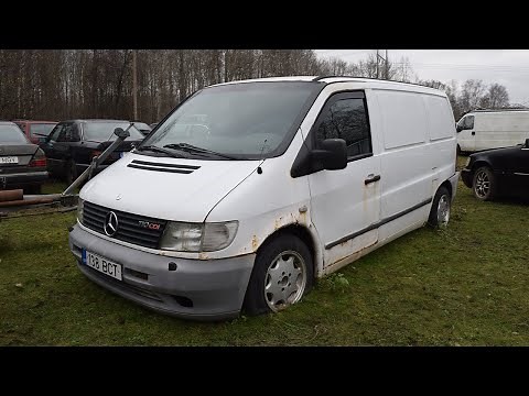 Starting 2001 Mercedes-Benz Vito 110 CDI After 2 Years + Test Drive