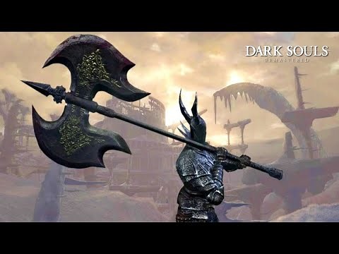 DARK SOULS REMASTERED: ¡¡¡ EL GRAN HACHA DEL CABALLERO NEGRO !!!