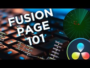 DaVinci Resolve 17 FUSION PAGE - Introduction for Beginners