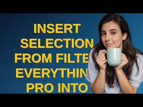 Wordpress: Insert selection from filter everything pro into gravity forms field
