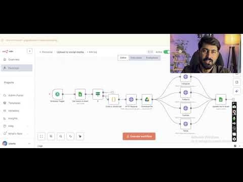 Automate Video Creation & Posting with n8n | AI-Powered Content Workflow (No Code)