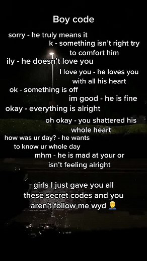 Boy code || #fyp #foryou #foryoupage #boycode #boycodesforgirls ||