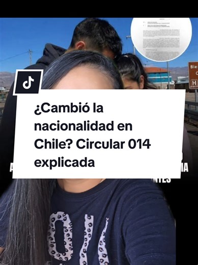 Ius soli en Chile: ¿qué implica la Circular 014?