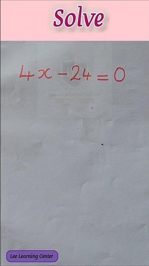 🤔 What Is x? Most Students Can Solve This!