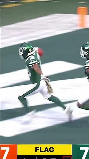 Isaiah Williams PUNT RETURN TOUCHDOWN😳 #nfl #shorts #jets