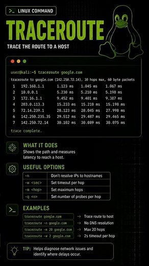 What is TRACEROUTE and why does it matter?