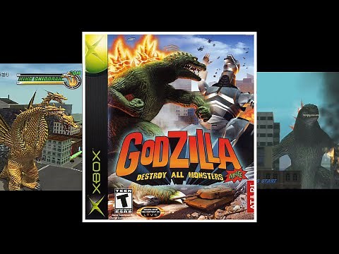 Godzilla: Destroy All Monsters Melee (Xbox longplay)